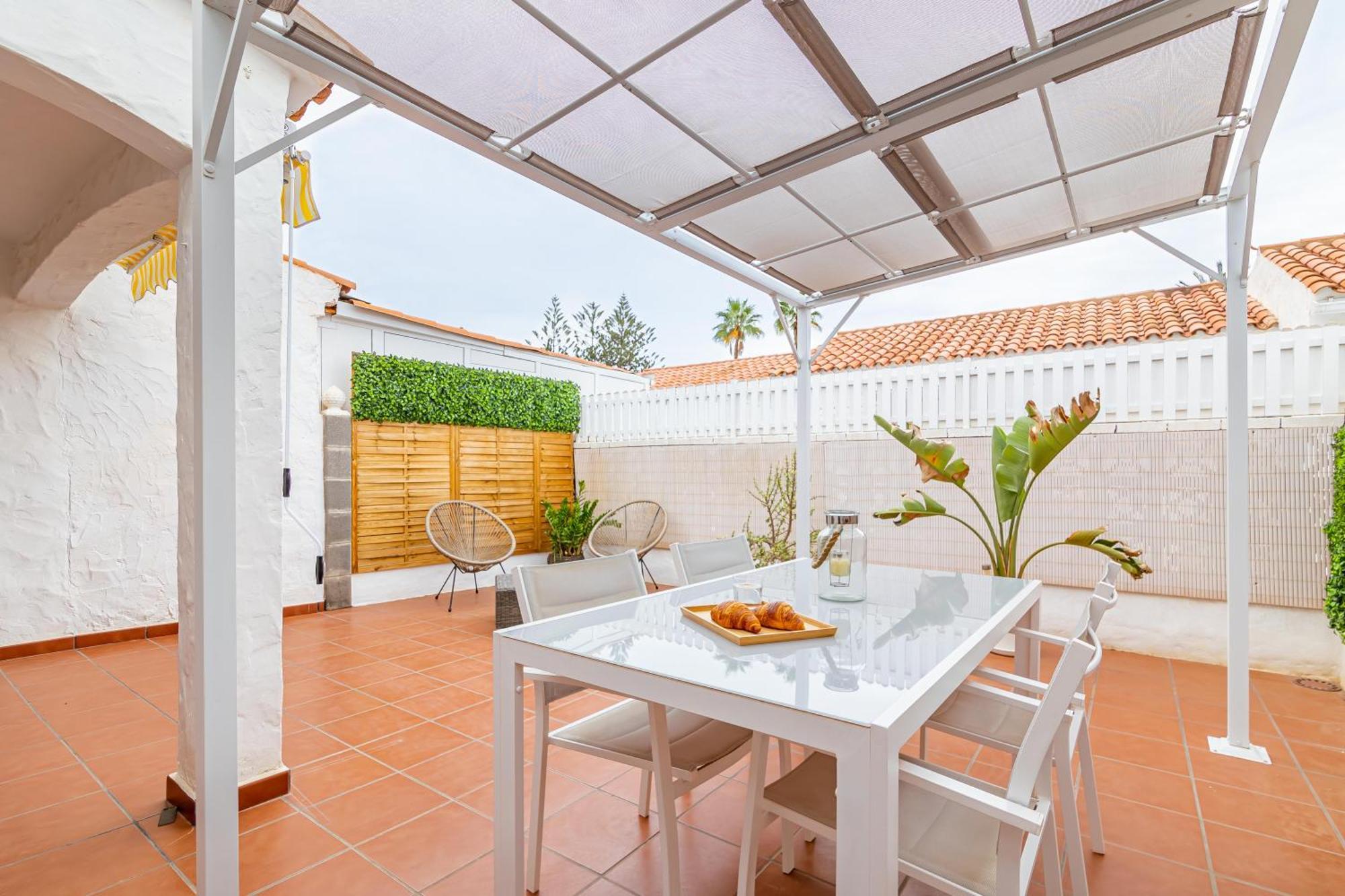 Canarian Holiday Home - Sunset Bungalow In Playa Del Ingles San Bartolomé Esterno foto
